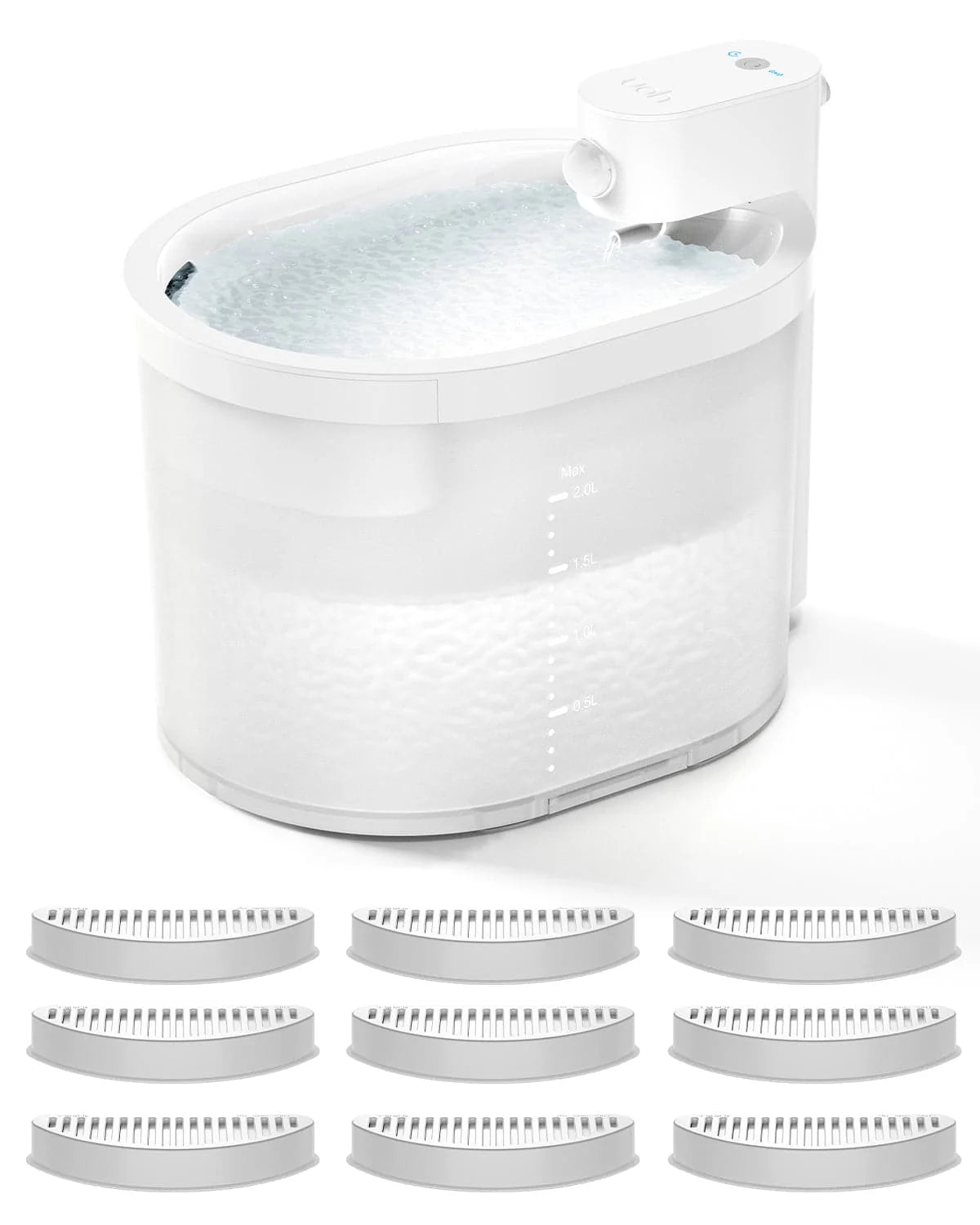 Uah Pet ZERO Wireless and Automatic Cat Water Fountain