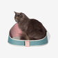 Cat Cave Bed with Hooded Cover,Removable Washable round Beds for Small Medium Pets